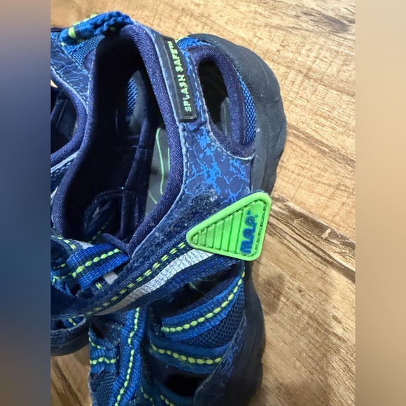 M.A.P. by Jambu kids' water sandals splash safe velcro close blue 13 month - Picture 4 of 10